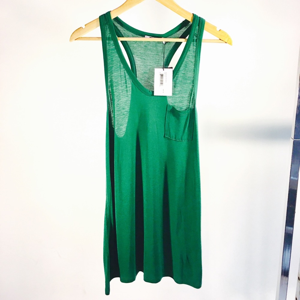 T by Alexander Wang Sleeveless Scoop Neck T-Shirt